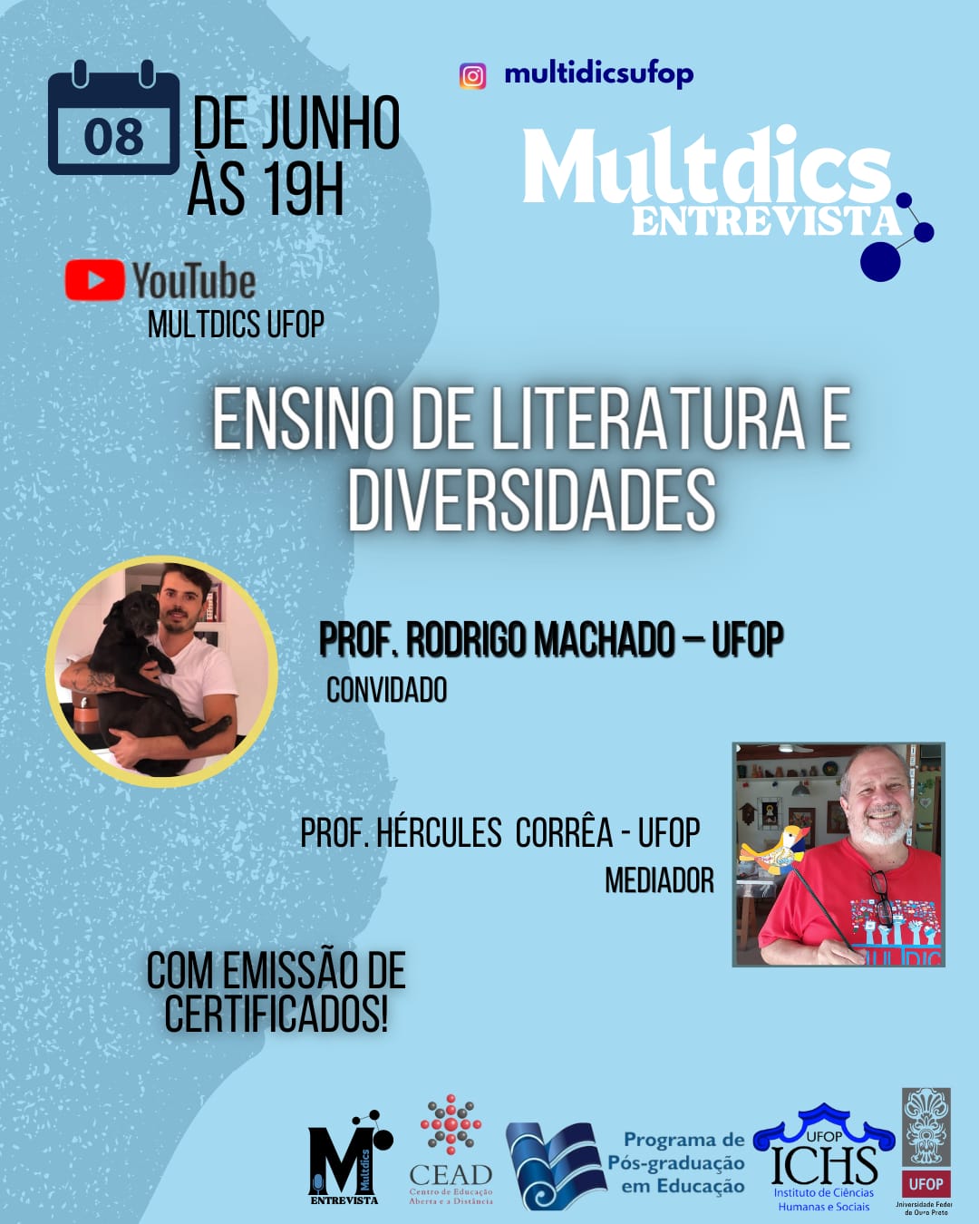 02-06-2022 Multdics Entrevista Prof Rodrigo Machado