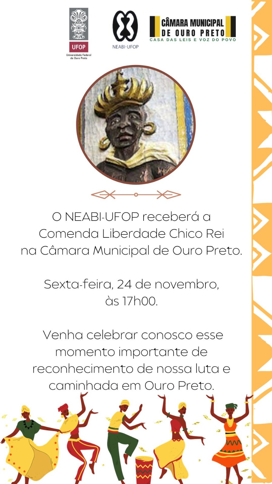 22-11-2023 Comaenda-da-Liberdade-Chico-Rei NEABI