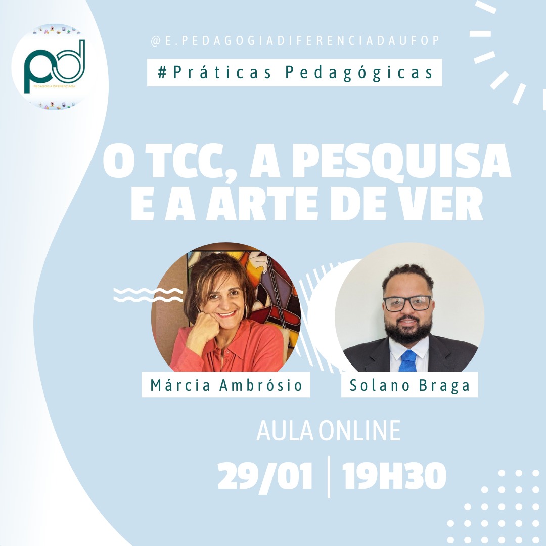 29 01 2025-LIVE O TCC a Pesquisa e a Arte de Ver a