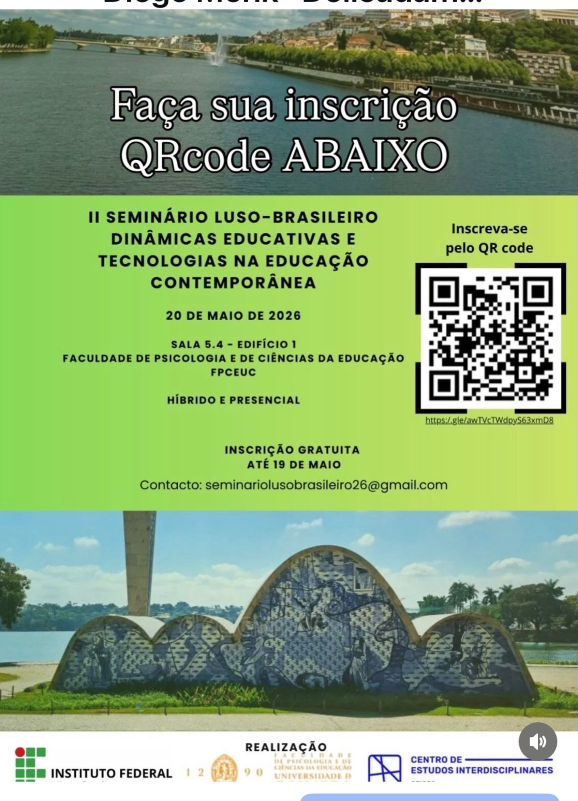 Banner II Seminário Luso-Brasileiro